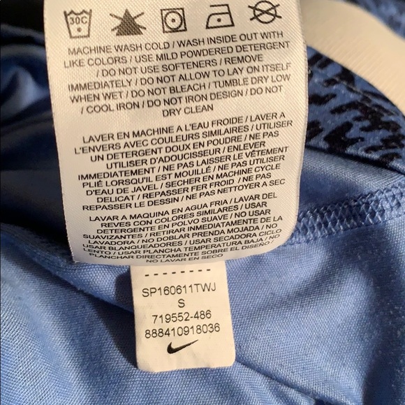 Nike Running Blue Graphic Dri-Fit Long Sleeve Top - Picture 10 of 11